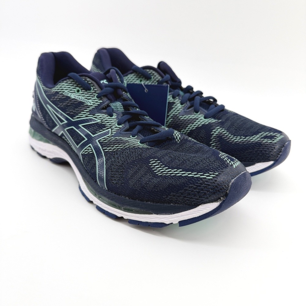 ASICS GEL-Nimbus 20 Running Shoes Womens 11 Blue T850N Athletic Training NEW